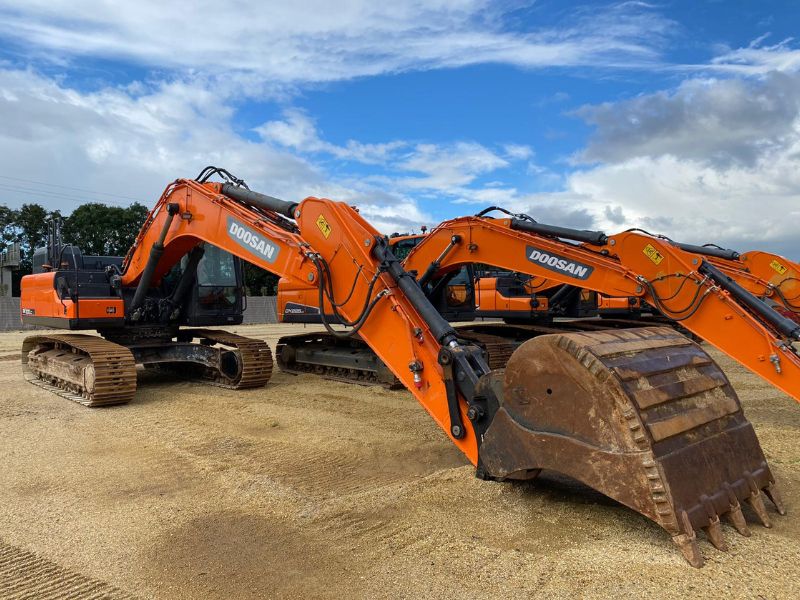 Pelle sur chenilles Doosan DX300LC - Occasion